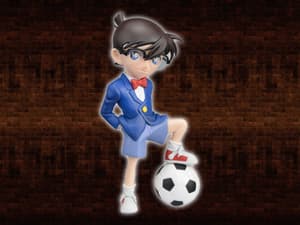 Conan Edogawa mit Fußball - Sega PM - 1