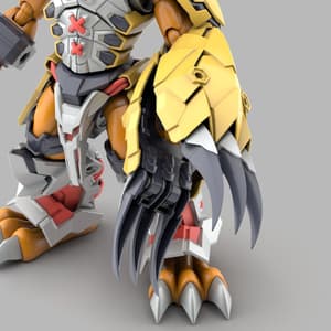 WarGreymon - Digimon Figure-rise Standard Amplified Model Kit - Bandai Spirits - 9