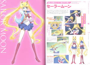 Sailor Moon Crystal Artbook - Official First Visual Book - 5