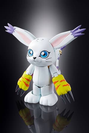 Tailmon digivolving to Angewomon - Digivolving Spirits 04 - 2