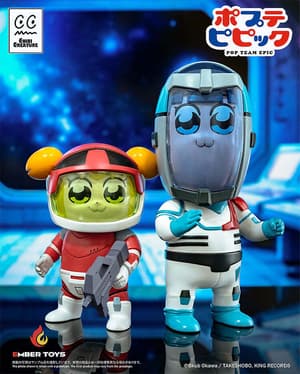 Chibi Creature POPUKO & PIPIMI Spacesuit Ver. - 3