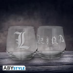 Kira & L - Death Note - 2 Gläser Set - AbyStyle (1)