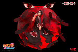 Itachi Uchiha (Tsukuyomi) - Breach Wall Art Line Statue - Espada Art - 10