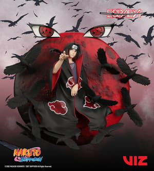 Itachi Uchiha (Tsukuyomi) - Breach Wall Art Line Statue - Espada Art - 13