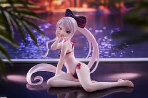 Shalltear Bloodfallen - Swimsuit - Desktop Cute - Taito - 5