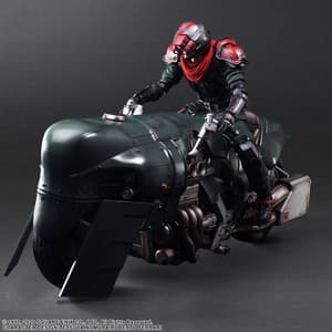 Shinra Elite Security Officer and Bike - Final Fantasy VII Remake Play Arts Kai - Square Enix - 11
