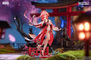 Genshin Impact PVC Statue 1/7 Yae Miko Astute Amusement Ver. (28 cm) – Apex - 38