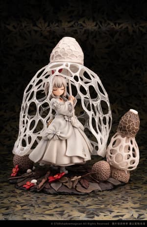 Dictyophora Indusiata (Tropische Schleierdame)- The Mushroom Girls - Reverse Studio (8)
