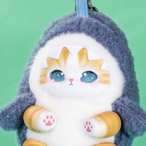 Random selection - Blind Box - Mofusand - Fluffy Kittens - Vinyl Face - Plush Toy - 1