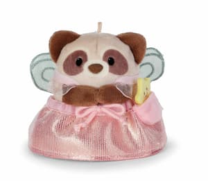 Waschbär Rakuma - mymochi - Plüsch (mit Zauberstab u. Feenkostüm in Geschenkbox (8cm)  (1)