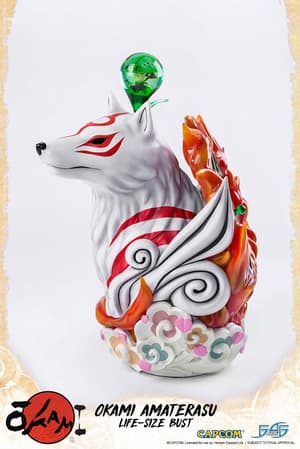 Amaterasu 1/1 Life-Size Bust – Okami – First 4 Figures - 3