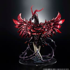 Schwarzer Rosendrache - Art Works Monsters - Megahouse (1)