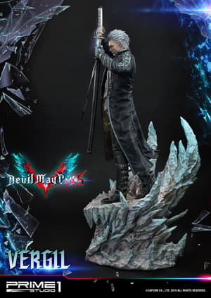 Vergil - Exclusive Version - Devil May Cry 5 - Resin Statue 1/4 - Prime 1 Studios - 4