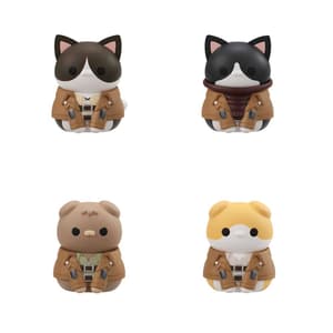 Set - Attack on Titan Mega Cat Project -  Gathering Scout Regiment danyan! - Megahouse - 4