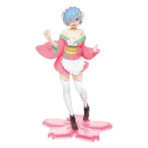 Rem - Renewal Edition - Sakura Image - Precious Figure - Taito - 2