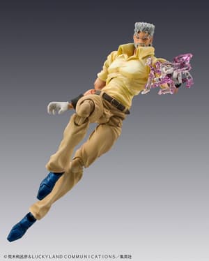 Joseph Joestar and Iggy - Super Action Action Figure - Medicos - Re-Release - 2