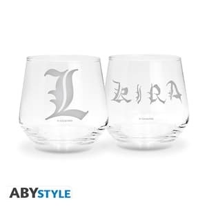Kira & L - Death Note - 2 Gläser Set - AbyStyle (1)