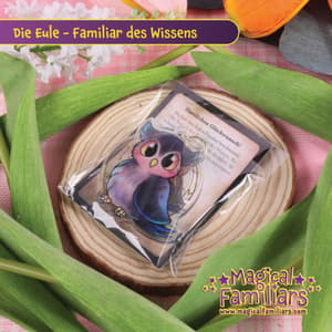 Die Eule – Magical Familiars - Schlüsselanhänger - Yunuyei (1)