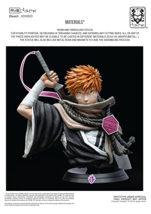 Ichigo Kurosaki - My Ultimate Bust - Tsume (Bleach, 80 cm) - 10