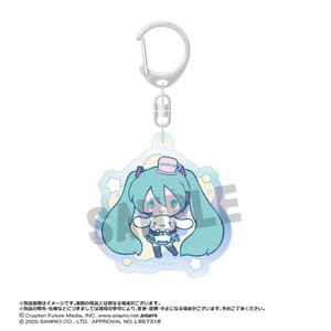 Hatsune Miku - Hatsune Miku x Cinnamoroll (Aurora) - Acrylanhänger D - Anicraft (1)