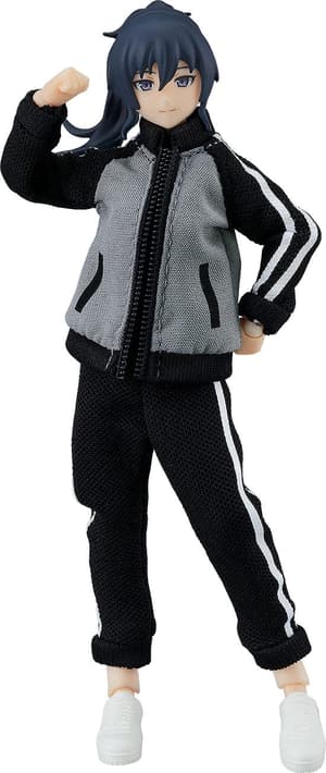 Figma 601 figma Styles: Female Body (Makoto) Tracksuit + Tracksuit Skirt Outfit - 12