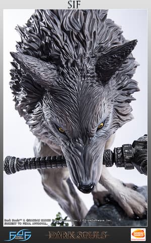 Sif, der Große Grauwolf – Dark Souls Statue 1/4 von First 4 Figures - 29