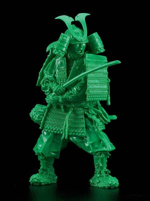 PLAMAX 1/12 Kamakura Period Armored Warrior: Green Color Edition - 2