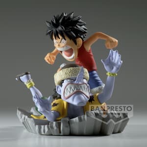 Monkey D. Ruffy vs Arlong - One Piece - WCF Log Stories - Banpresto (1)