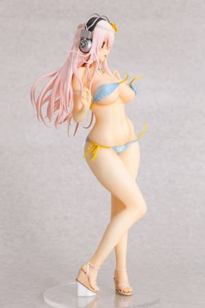 Super Sonico - Summer Vacation - Orchid Seed - Re-Release PVC Figure (1/4.5 Scale) - 9