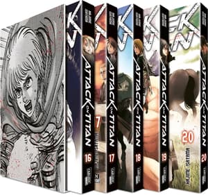 Attack On Titan – Band 16–20 mit Schuber - 1