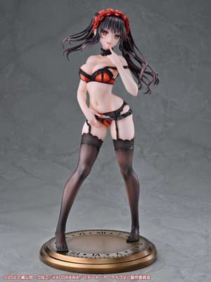 Date A Live V Re:Dress PVC Figure 1/4 Kurumi Tokisaki Dress shirt Ver. 40 cm - 18