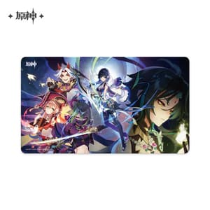 Yelan, Kuki Shinobu, Itto, Yanfei & Xiao - Genshin Impact Hidden Dreams in the Depths - Mousepad / Spielmatte - miHoYo (1)
