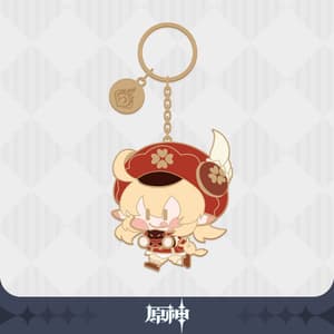 Genshin Impact Character Metall Schlüsselanhänger Klee (1)