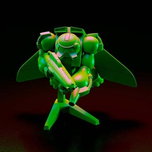 PLAMAX MF-77 minimum factory Vifam & Wug: Alternate Color Ver. - 5