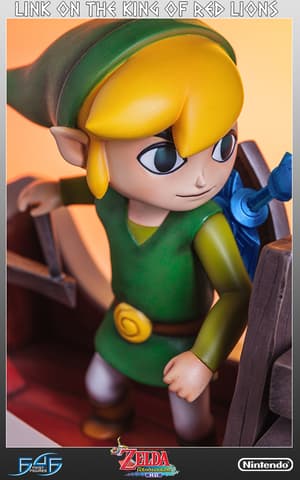 Link auf dem Roten Leuenkönig – First 4 Figures Statue - 11