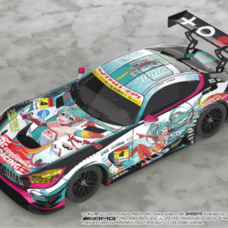 Hatsune Miku AMG 2016 - Super GT - Itasha 1/64 - Good Smile Racing - Re-Release