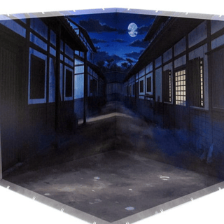 Edo at Night - Dioramansion 200 - Background for Nendoroid and Figma