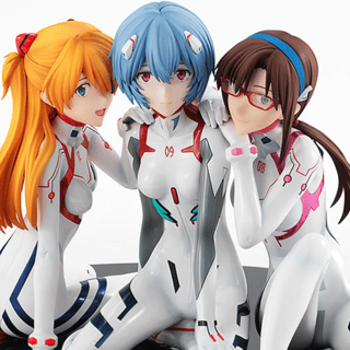 Asuka, Rei and Mari - Newtype Cover - KD Colle - Kadokawa