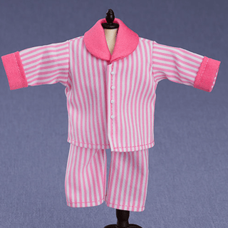Pajamas - Pink- Nendoroid Doll Outfit Set