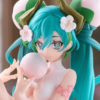 Hatsune Miku - Flower Fairy White Plum Blossom - Noodle Stopper - Furyu