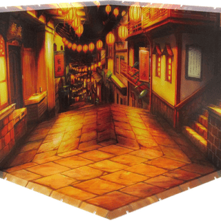 Jiufen - Dioramansion 200 - Background for Nendoroid and Figma