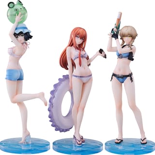 Kurisu Makise &amp; Mayuri Shiina &amp; Suzuha Amane: Swimsuit Ver.