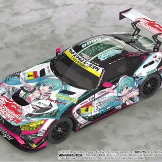 Hatsune Miku AMG 2019 - Super GT - Itasha 1/64 - Good Smile Racing - Re-Release