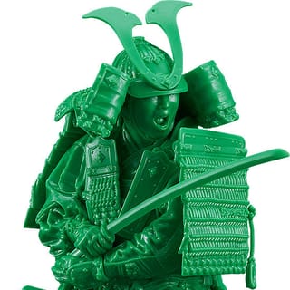 PLAMAX 1/12 Kamakura Period Armored Warrior: Green Color Edition