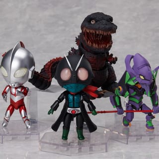 DFORM＋ SHIN JAPAN HEROS UNIVERSE Full Action Deforme Figure（Set of 4 figures）