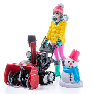 PLAMAX MF-62: minimum factory Minori with Honda Small Snow Plow HSS1170n (JX)