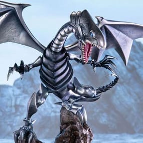 Blauäugiger Weißer Drache - Silberne Edition - First 4 Figures Yu-Gi-Oh! PVC Figur