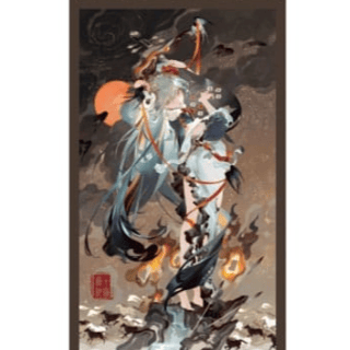 Hatsune Miku - Shimian Maifu - Wallscroll - Good Smile Company (10 x 25 cm) - Profil