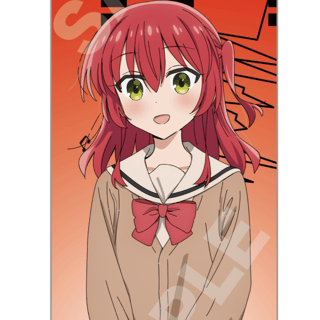 Ikuyo Kita - Bocchi the Rock! - Muffler Handtuch - CS. Front - Profil