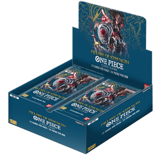 Pillars of Strength (OP-03) - One Piece Card Game - Booster Display - Englisch (24 Booster à 12 Karten)